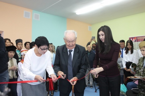 Тожественное открытие музея Боевой Славы состоялось во Дворце детского творчества